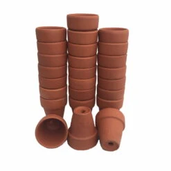 25 - 3.5" X 3" Clay Pots - Great For Plants And Crafts