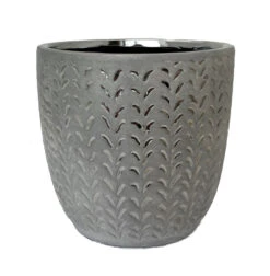 Cosmos Meteor Ceramic Planter - 5.25" X 5" - Tweed