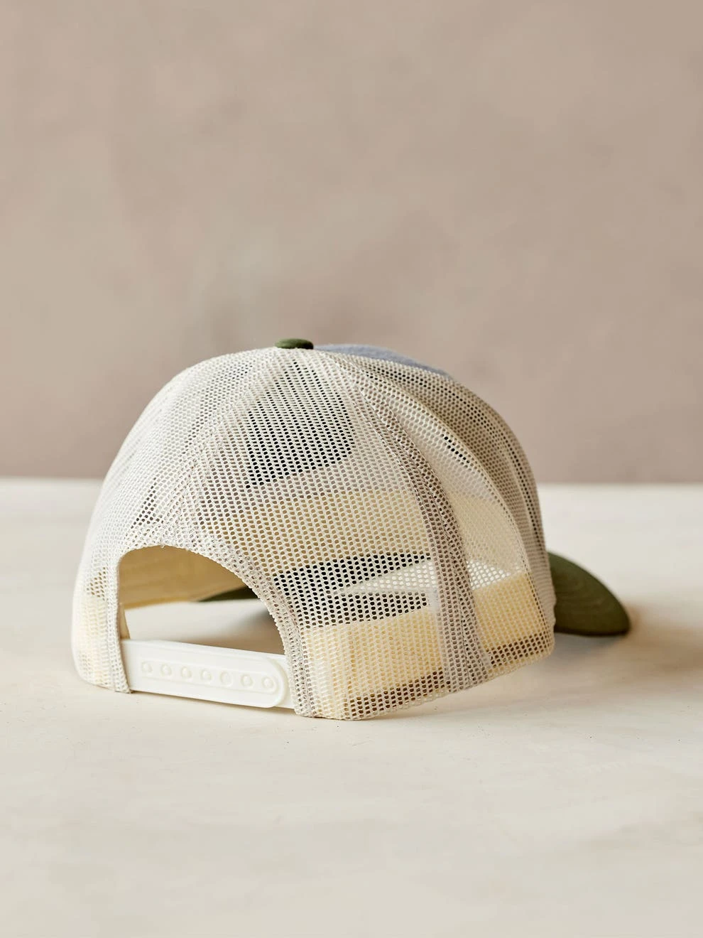 Vintage Trucker Hat - Olive - Image 2