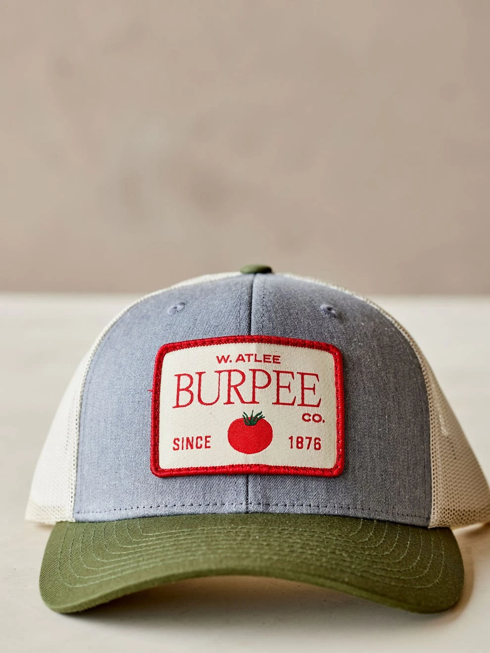 Vintage Trucker Hat - Olive - Image 3
